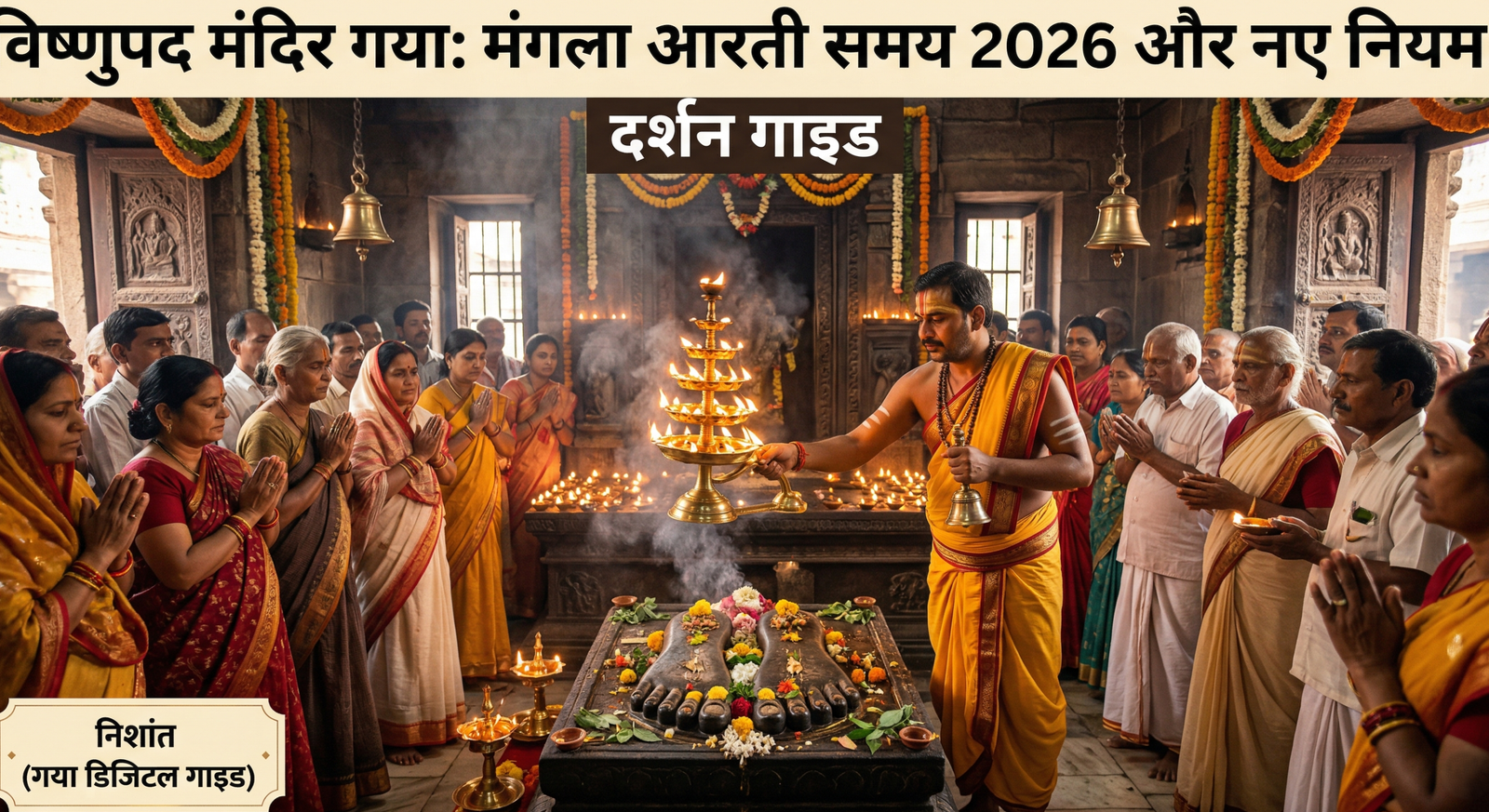 Vishnupad20Temple20Gaya20Mangla20Aarti20202620Timing20and20Guide scaled