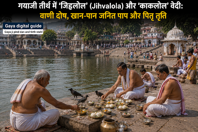 गयाजी तीर्थ में ‘जिह्वलोल’ (Jihvalola) और ‘काकलोल’ वेदी: वाणी दोष, खान-पान जनित पाप और पितृ तृप्ति
