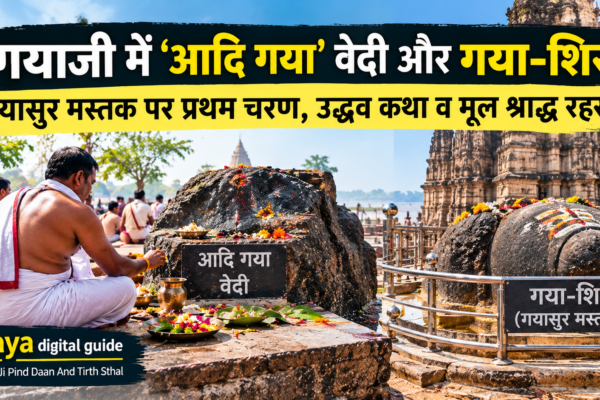 आदि गया वेदी गयाजी श्राद्ध गयासुर मस्तक
